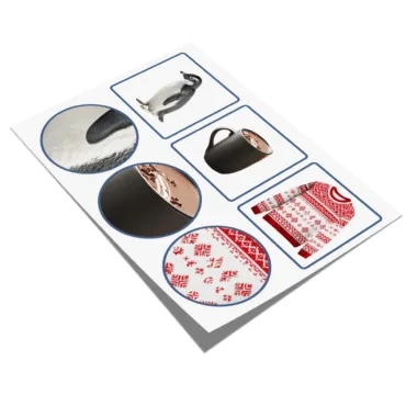 Gra edukacyjna na zimę do druku