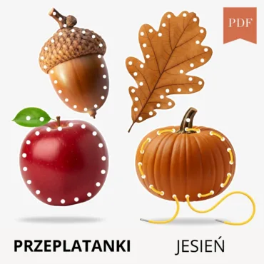 Jesienne przeplatanki z papieru