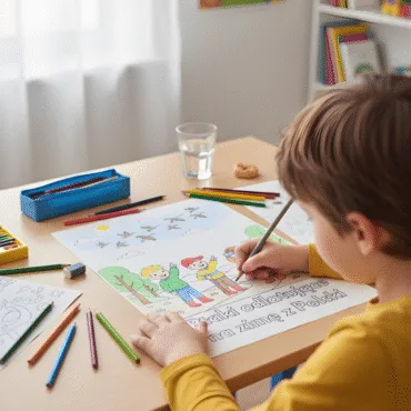 Kolorowanka edukacyjna o ptakach migrujących z Polski