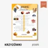 Krzyzówka jesień dla dzieci
