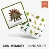 Memory Dinozaury do druku PDF