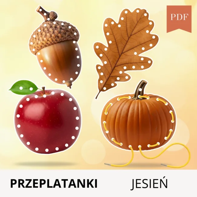 Przeplatanki i nawlekanki – jesienne wzory