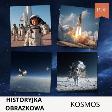 Ułóż historyjkę o kosmicznej przygodzie