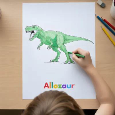 allozaur kolorowanka do druku