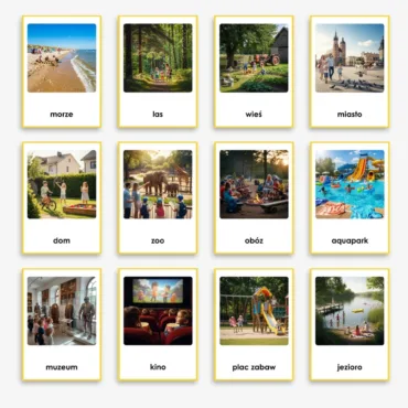 gdzie jechać na wakacje plansze edukacyjne