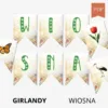 girlanda wiosna do druku