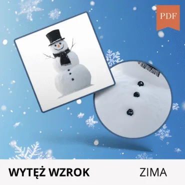 gra edukacyjna wytęż wzrok do druku