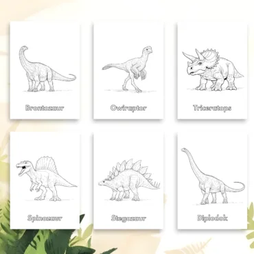 kolorowanki dinozaurow