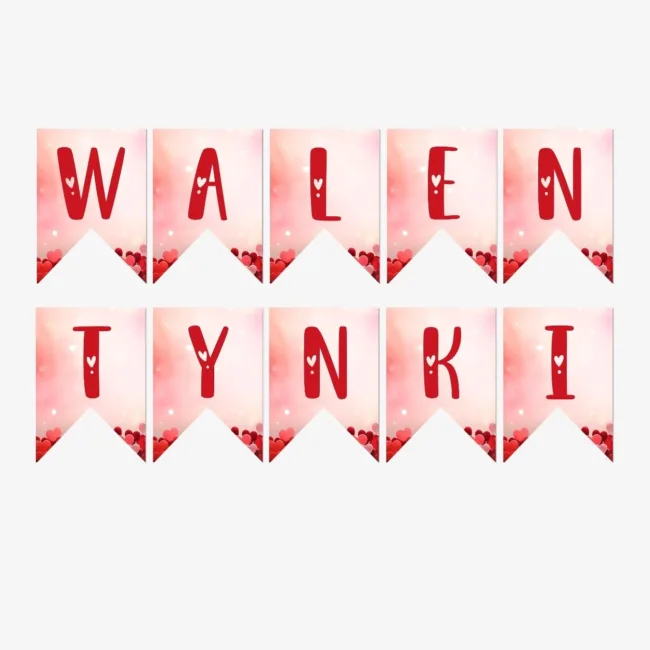 napis walentynki