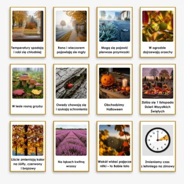 oznaki jesieni w przyrodzie