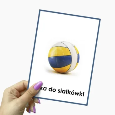 piłka do siatkówki karty pracy PDF
