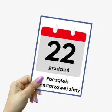 początek kalendarzowej zimy