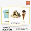 symbole lata przedszkole plansze edukacyjne