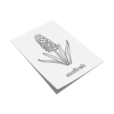 wiosenne kwiaty kolorowanki do wydruku