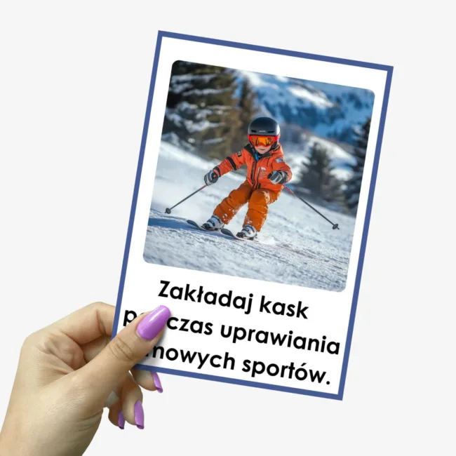 zasady bezpiecznych ferii do wydruku