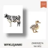 zwierzęta wiejskie praca plastyczna wyklejanki do druku